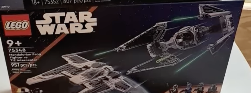 LEGO Star Wars 75348 Mandalorian Fang Fighter vs TIE Interceptor leaked